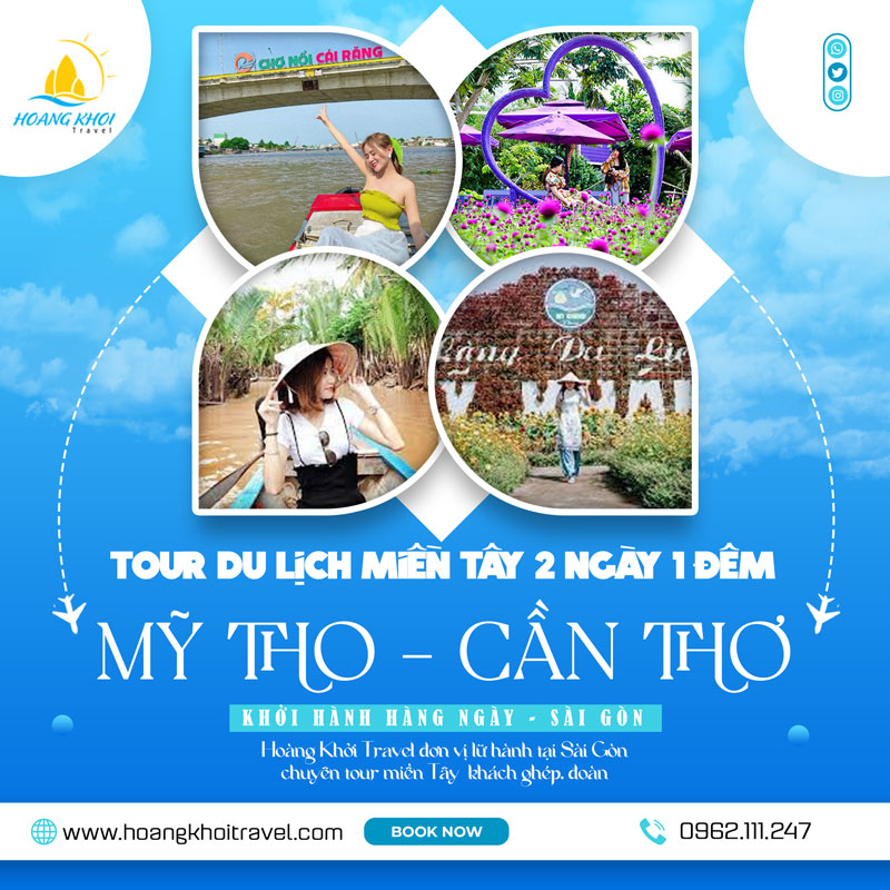 Tour Du Lịch Miền Tây 2 Ngày 1 Đêm khởi hành hàng ngày
