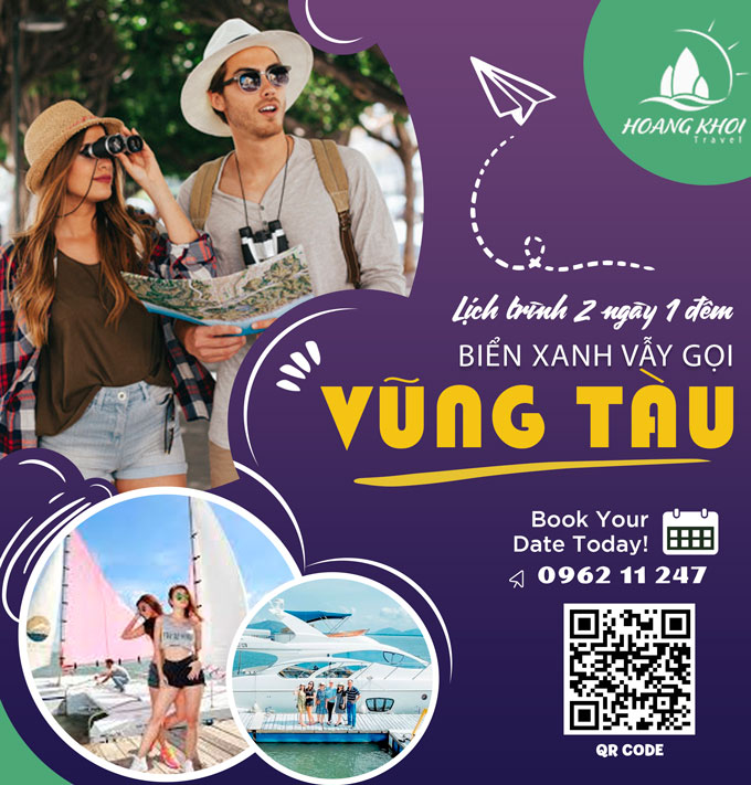 Tour du lịch Vũng Tàu 2 ngày 1 đêm